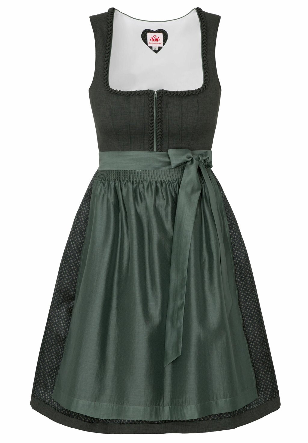 

Широкая юбка в сборку Spieth & Wensky, оливковый