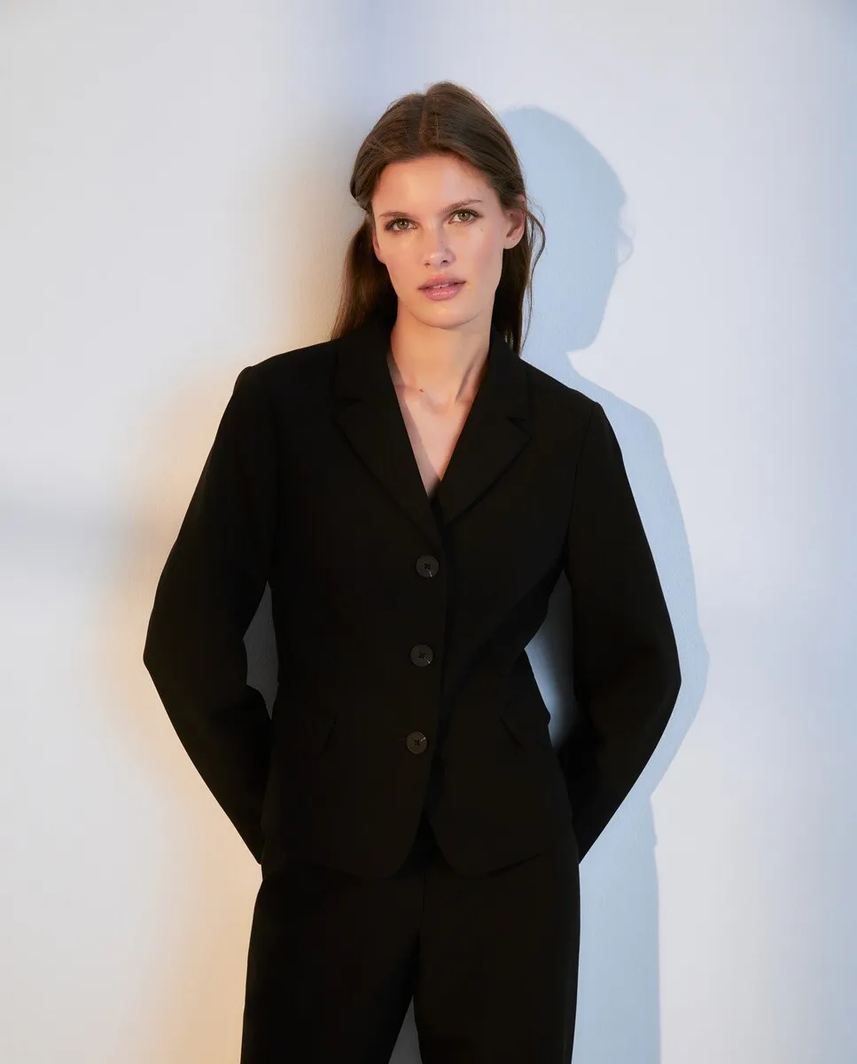 

Короткий женский пиджак Woman El Corte Inglés, черный