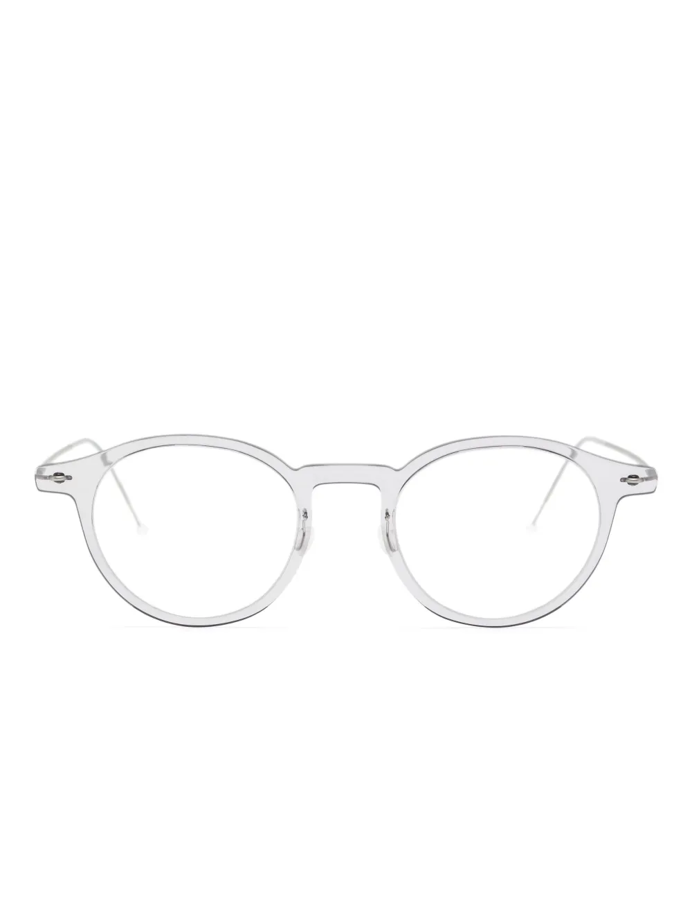 

Очки N.O.W в круглой оправе Lindberg, серебристый