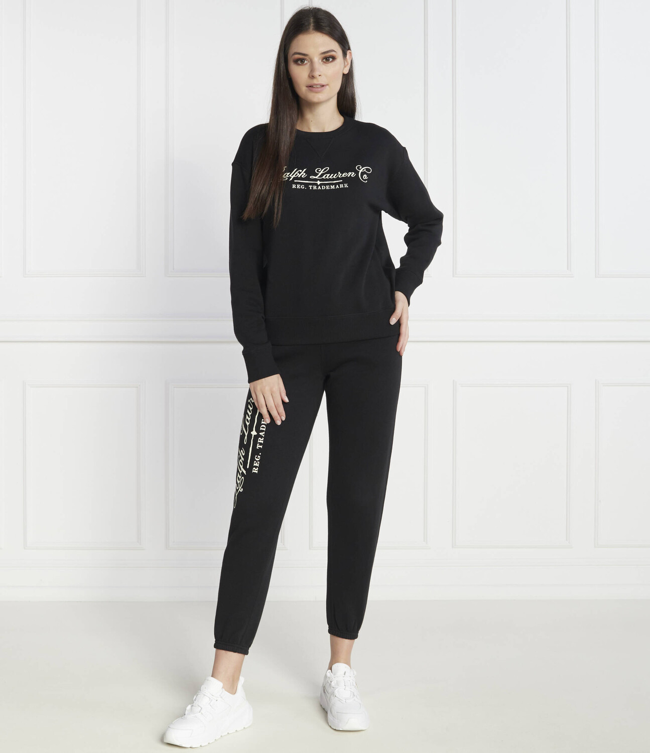 Толстовка POLO RALPH LAUREN ARCTIC FLEECE-LSL-SWS Regular Fit, черный — фото 2