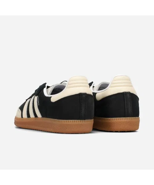 Мужские/женские кроссовки adidas Samba OG чёрные — фото 3