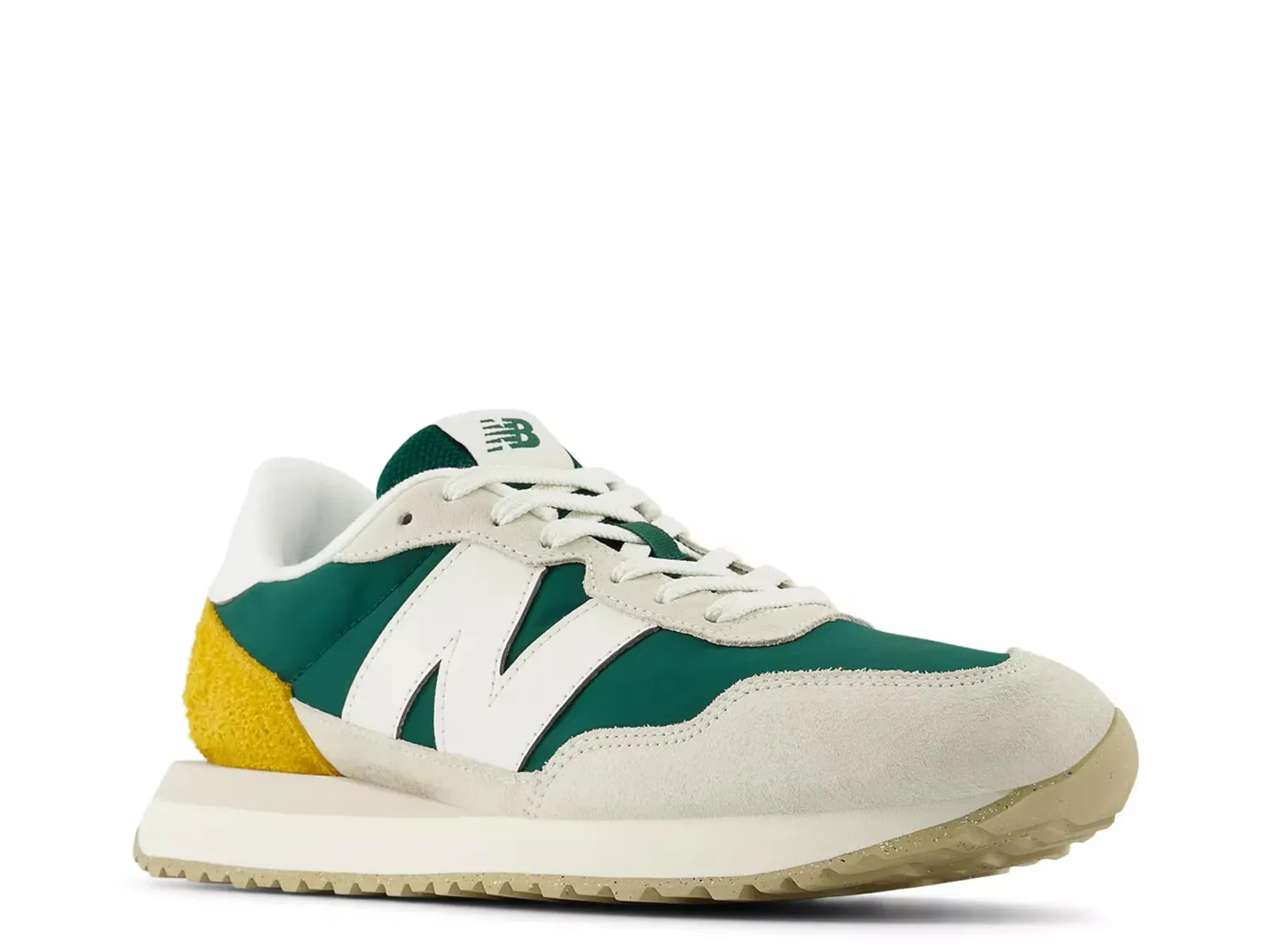 

Кроссовки 237 - мужские New Balance, Taupe/Green/Yellow