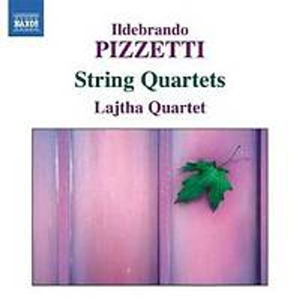 

Диск CD String Quartets Nos.1 & 2 - Ildebrando Pizzetti