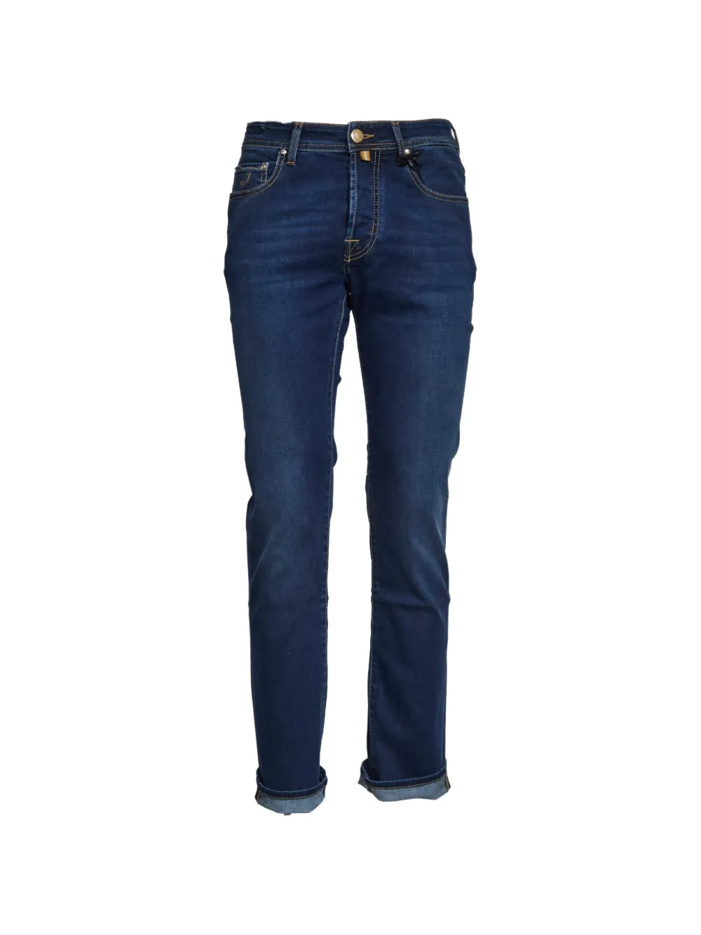 

Джинсы с вставками с узором Bard Jacob Cohen, синий