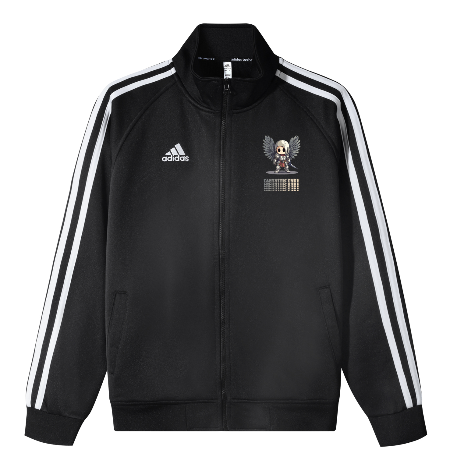 

Adidas Унисекс куртка 3-Stripes черная, Black