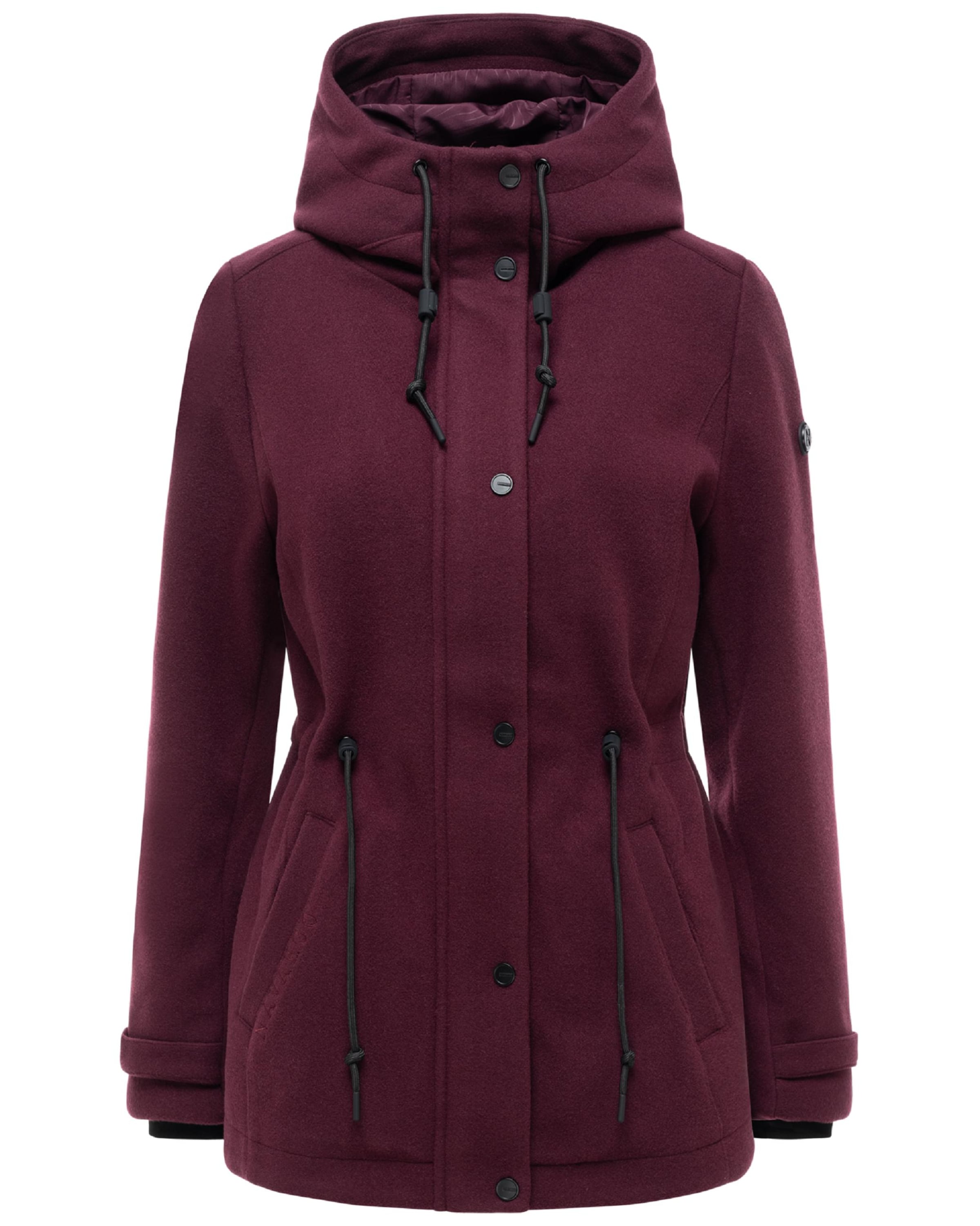 

NAVAHOO Межсезонное пальто 'Lächelstern 14' в цвете Wine Red