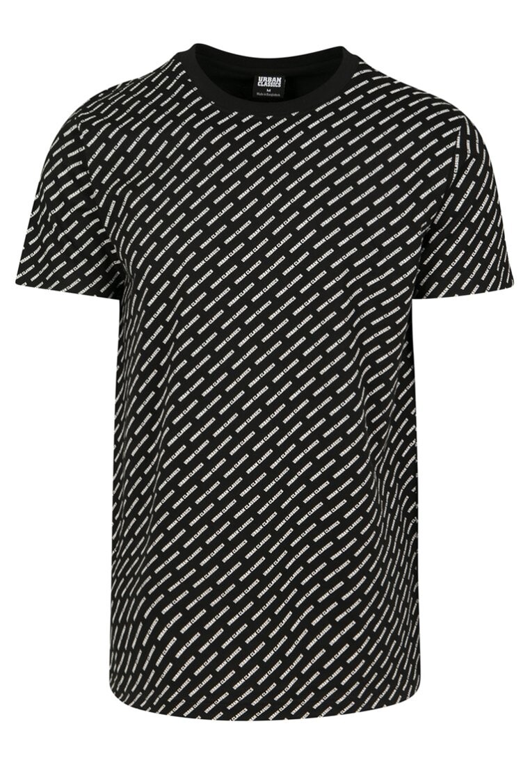 

Футболка с принтом ALLOVER LOGO TEE Urban Classics, цвет black