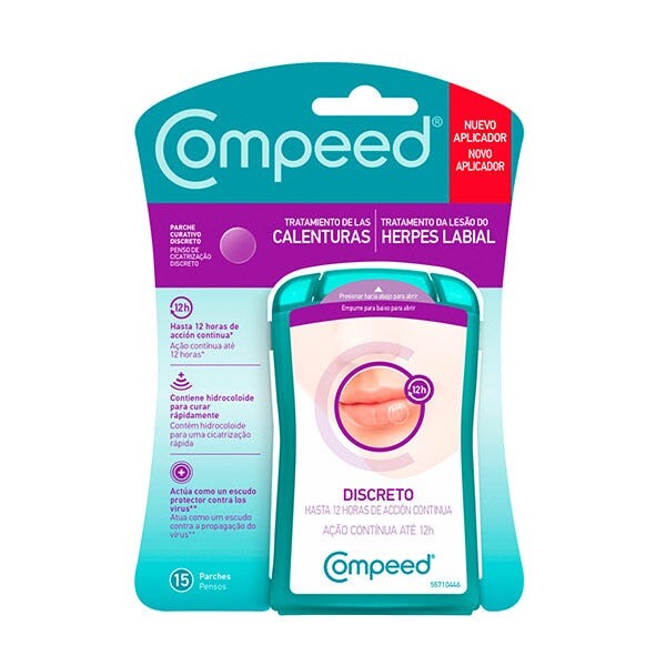 

Невидимое непрерывное действие до 12 часов 15 шт Compeed