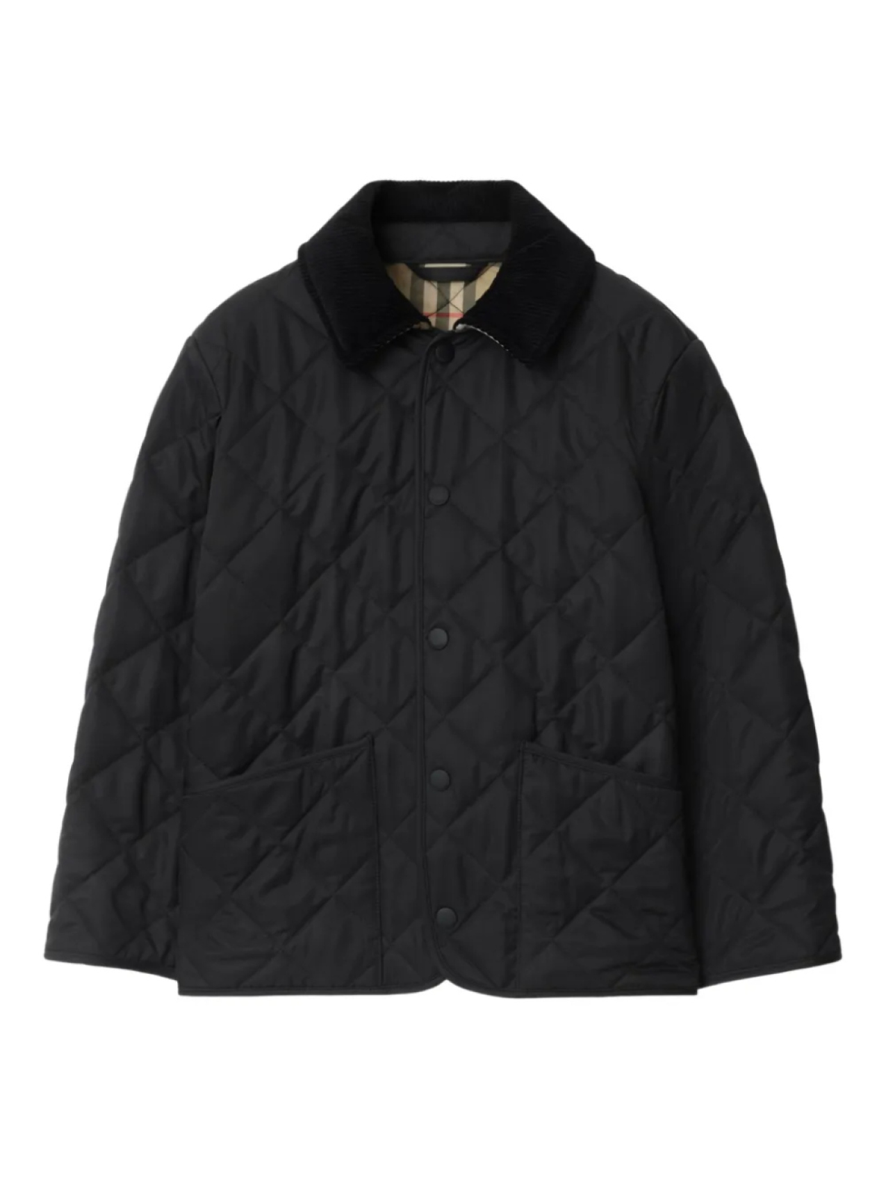 

Стеганая куртка Burberry Kids, синий