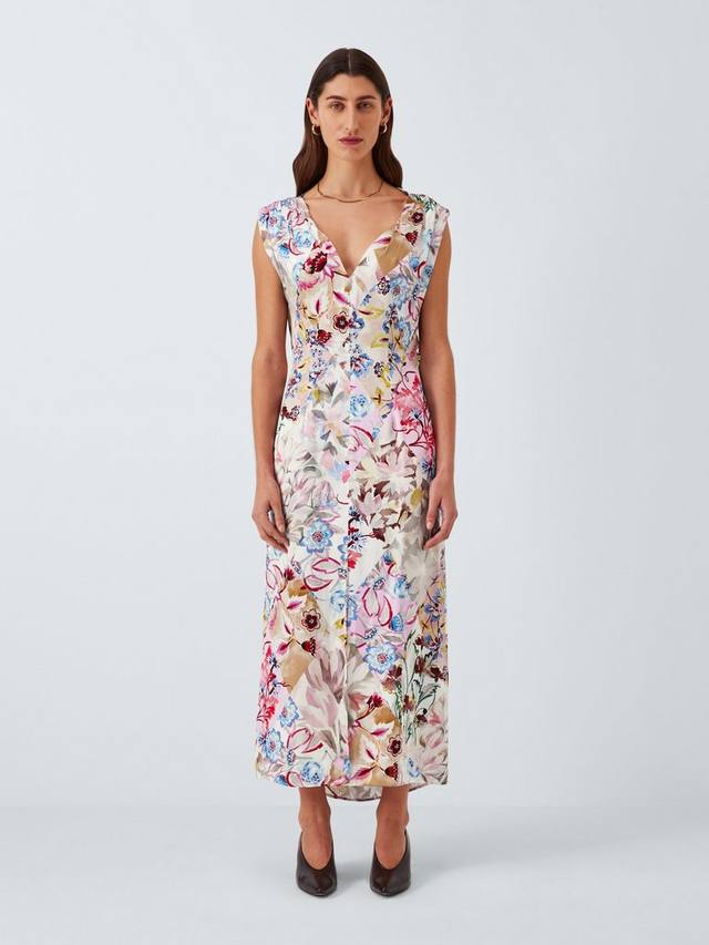 

Nocino Floral Maxi Dress Marella, Pink