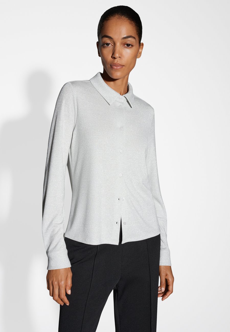 

Блуза someday. RELAXED FIT STRAIGHT CUT, Shiny Silver/Grey