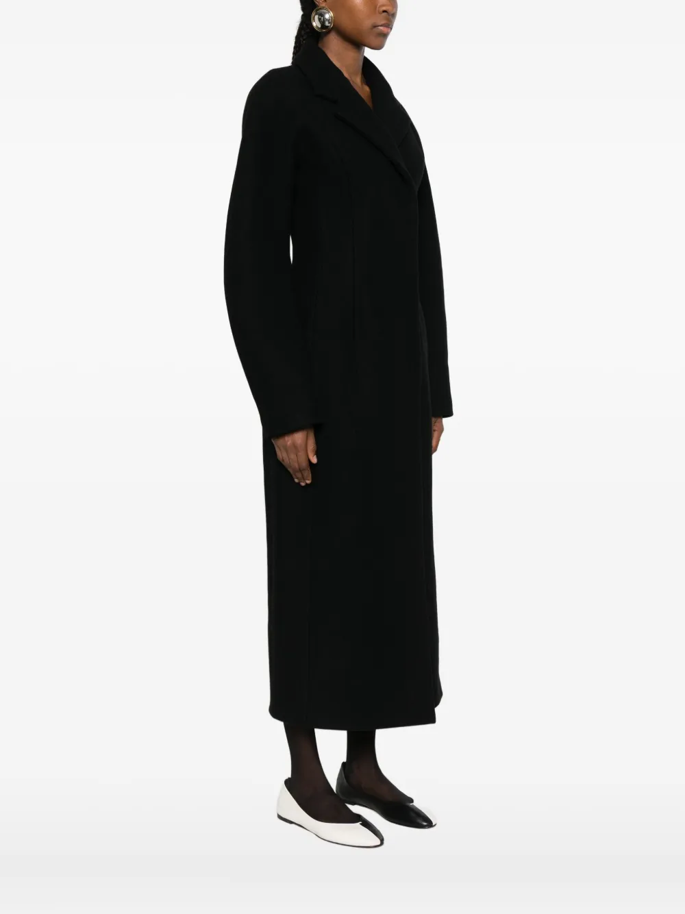 Однобортное пальто JACQUEMUS Черный Jacquemus, черный — фото 3