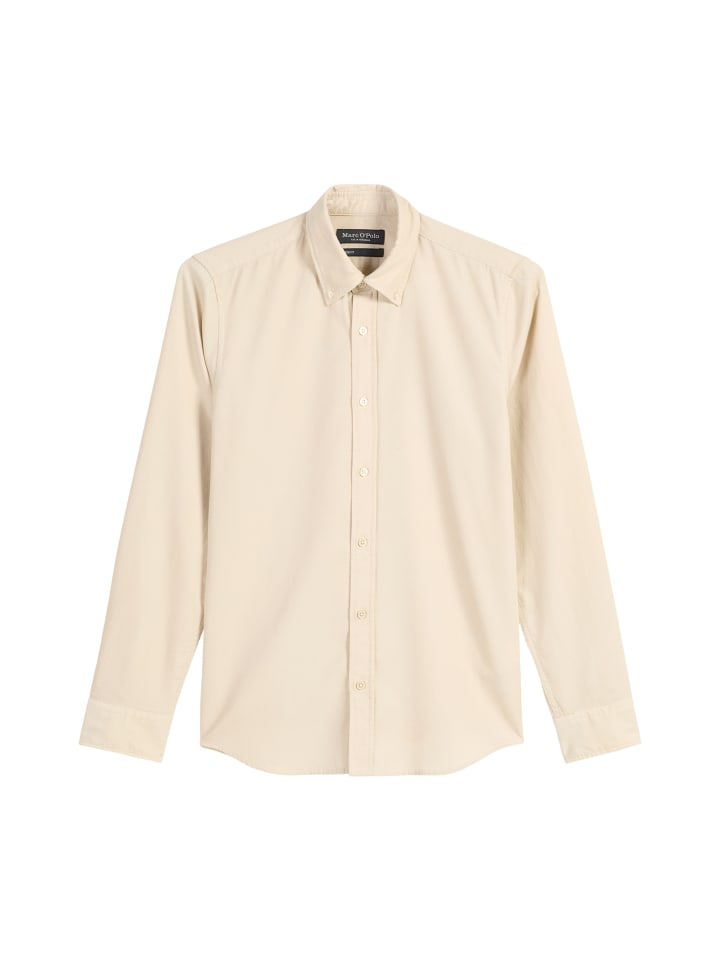 

Marc O'Polo Вельветовая рубашка светло-овсяного цвета