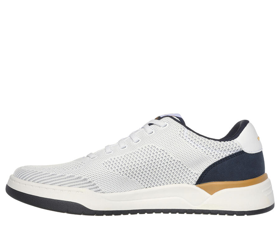 SKECHERS Мужские кроссовки CORLISS DORSET белые — фото 4