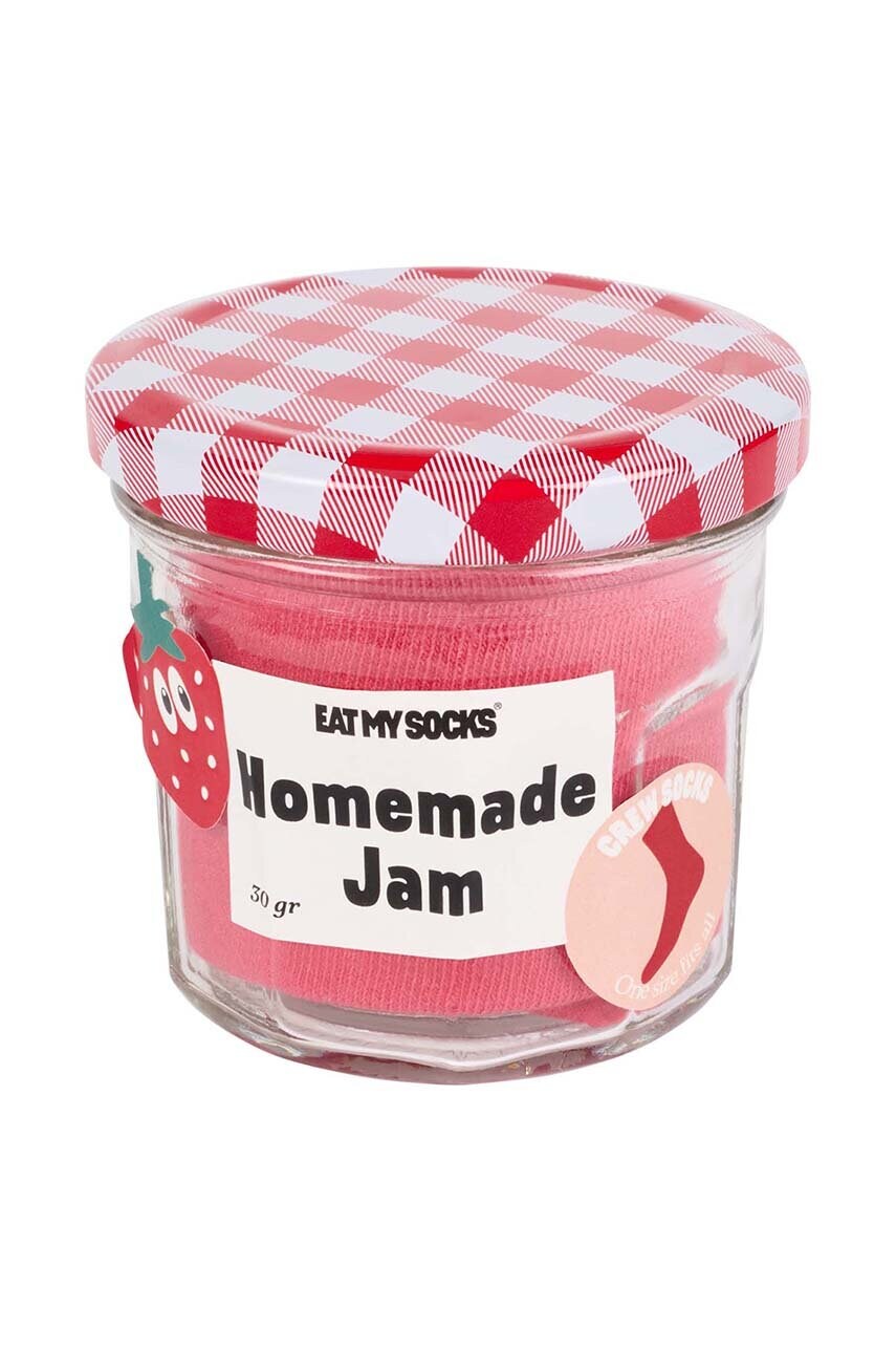 

Домашние носки с джемом Eat My Socks, мультиколор