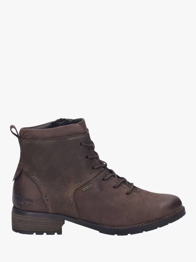 Кожаные ботинки Kate 52 на шнуровке Josef Seibel, Mid Brown