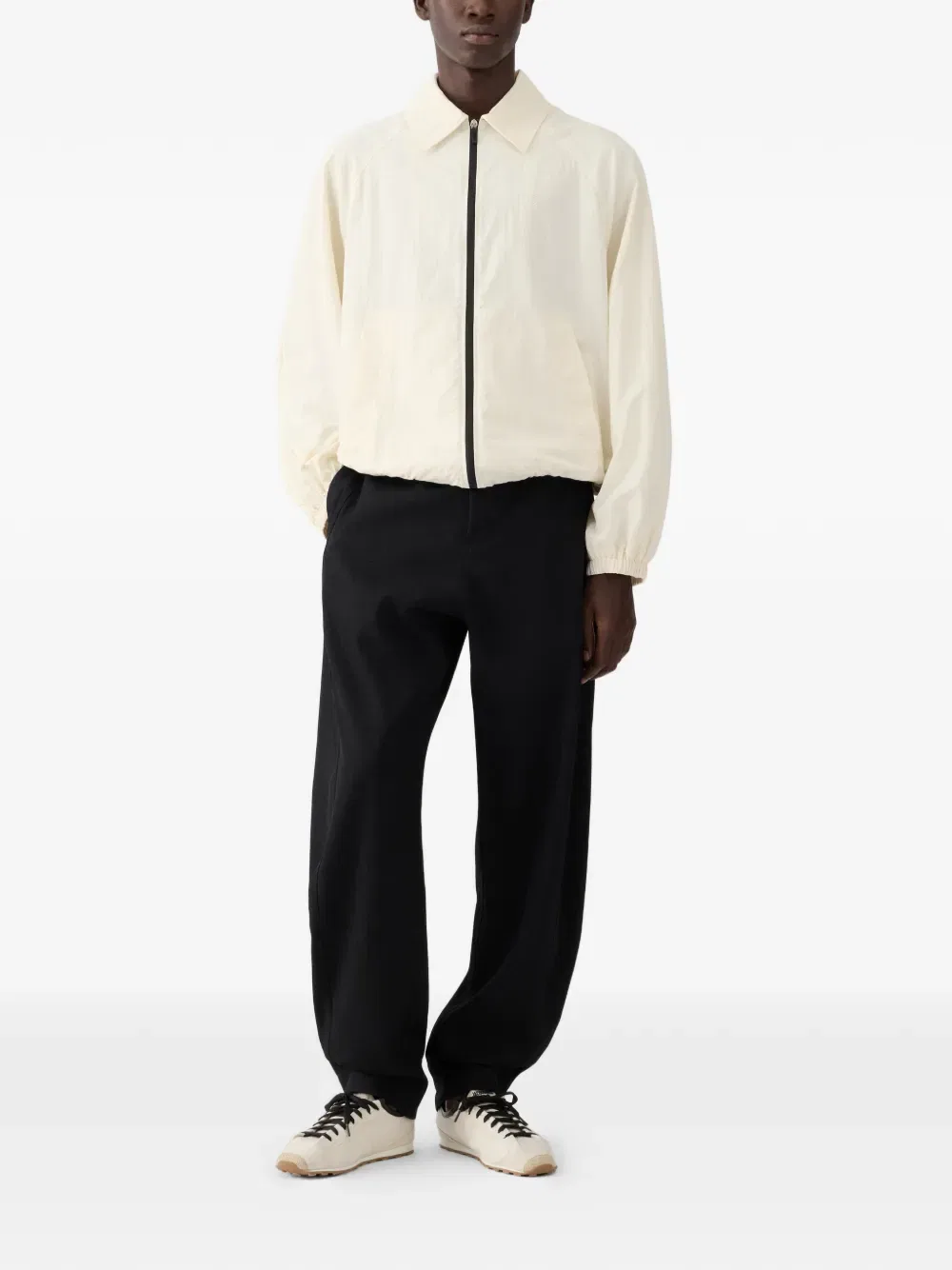 Ветровка на молнии Jacquemus, белый — фото 2