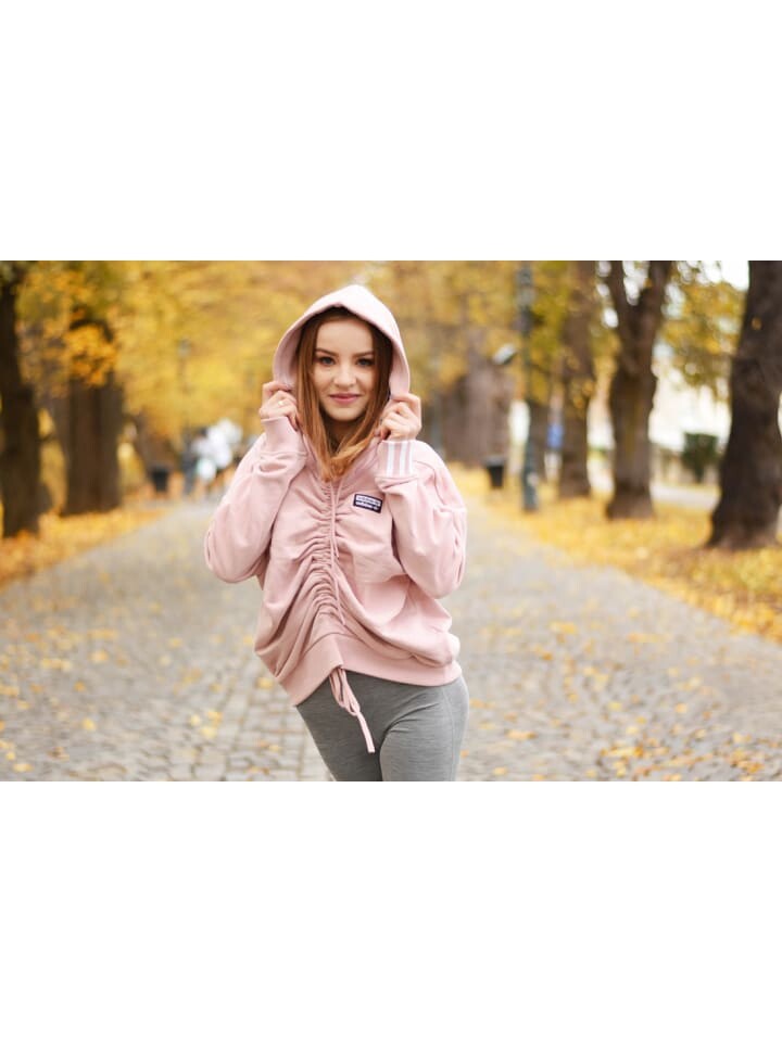 Толстовка Adidas originals, розовый — фото 4