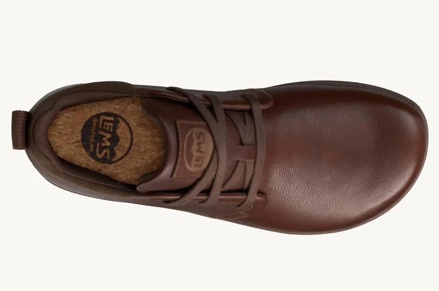 Lems Shoes Мужские кожаные ботинки Chukka Grip, цвет каштановый — фото 3