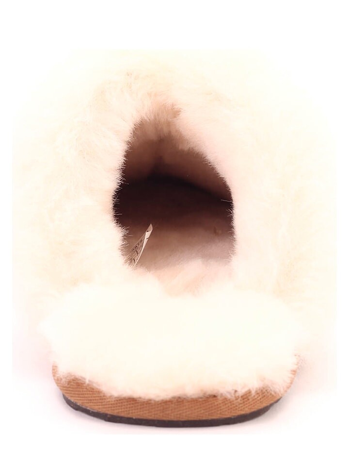Сабо UGG Leder-Hausschuhe Scuffette II, светло-коричневый — фото 3