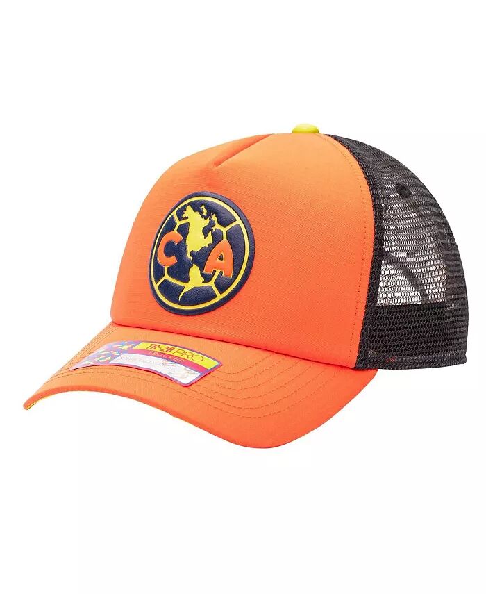 

Мужская регулируемая кепка Orange Club America Trucker Fan Ink, оранжевый