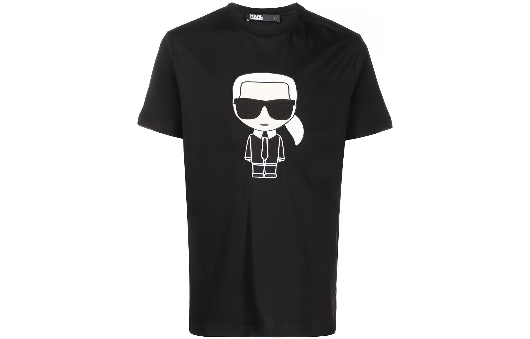 

KARL LAGERFELD / Karl Lagerfeld Jeans Футболка KARL LAGERFELD мужская черная