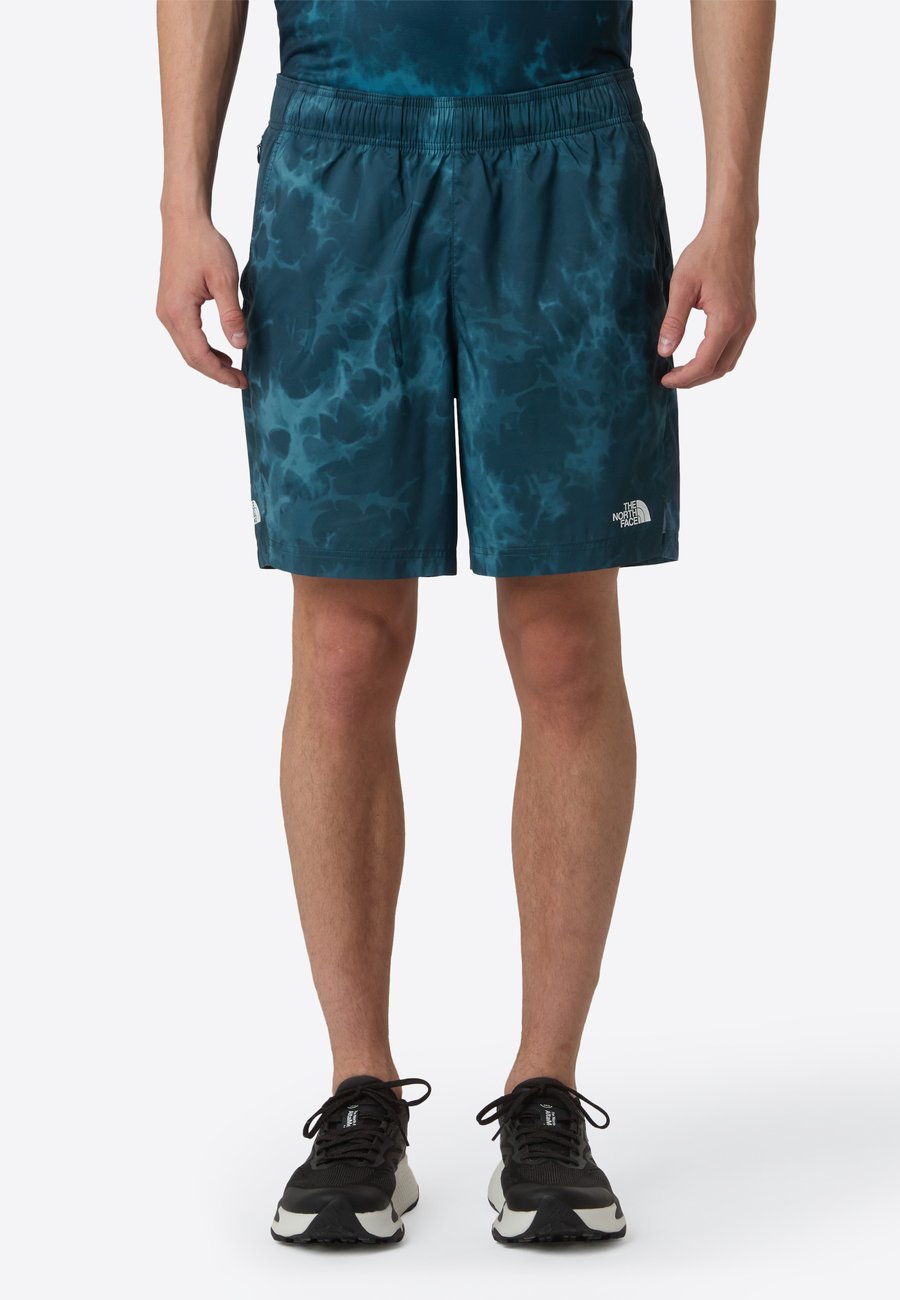 

Шорты The North Face M 24/7 7IN SHORT-PRINT, Deep Cypress Light Refr/Dark Blue