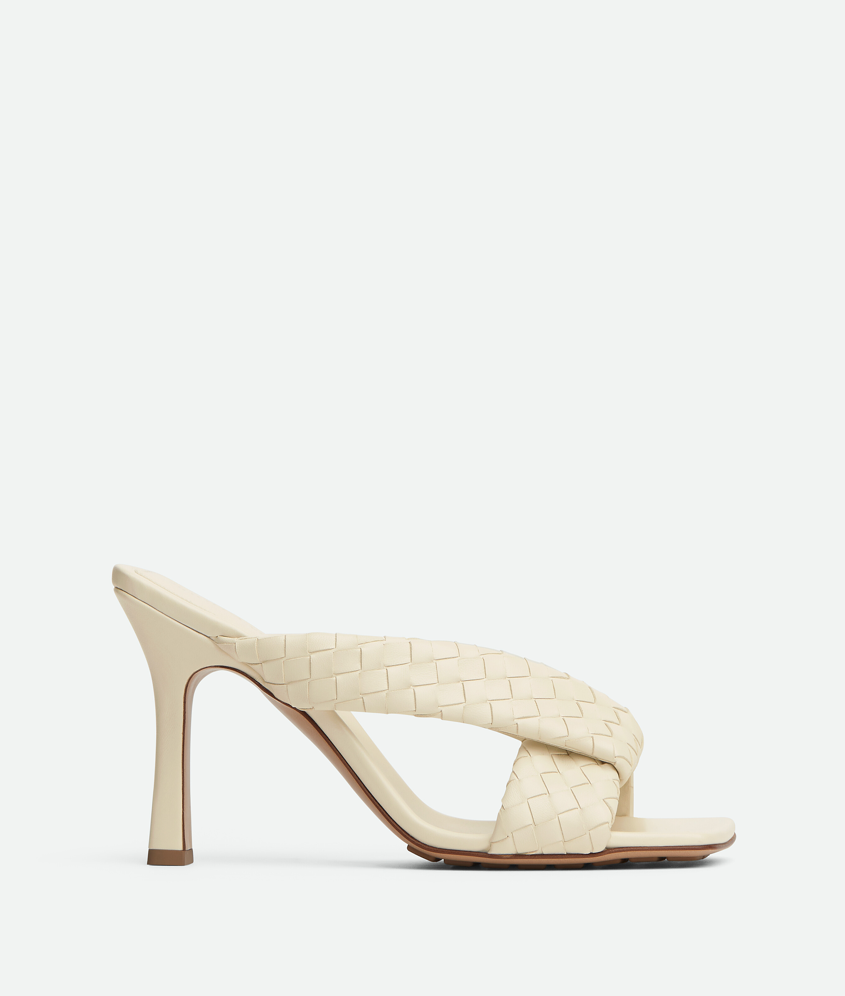 Riva mule BOTTEGA VENETA, морская соль