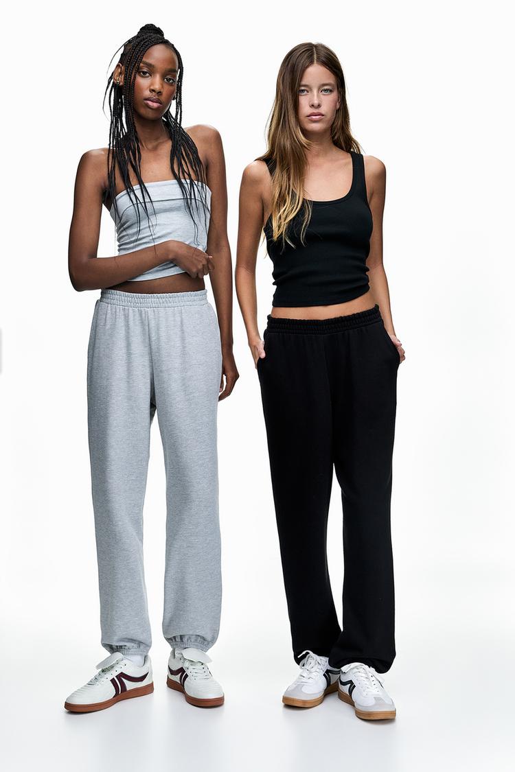 

Комплект из 2 спортивных штанов Pull And Bear, серый