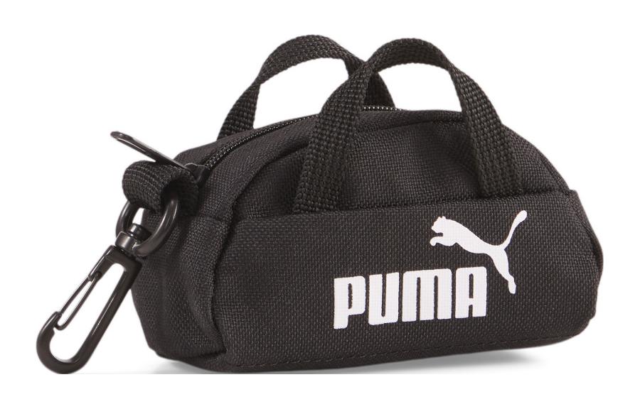 

PUMA Холщовая спортивная сумка унисекс черная, Black
