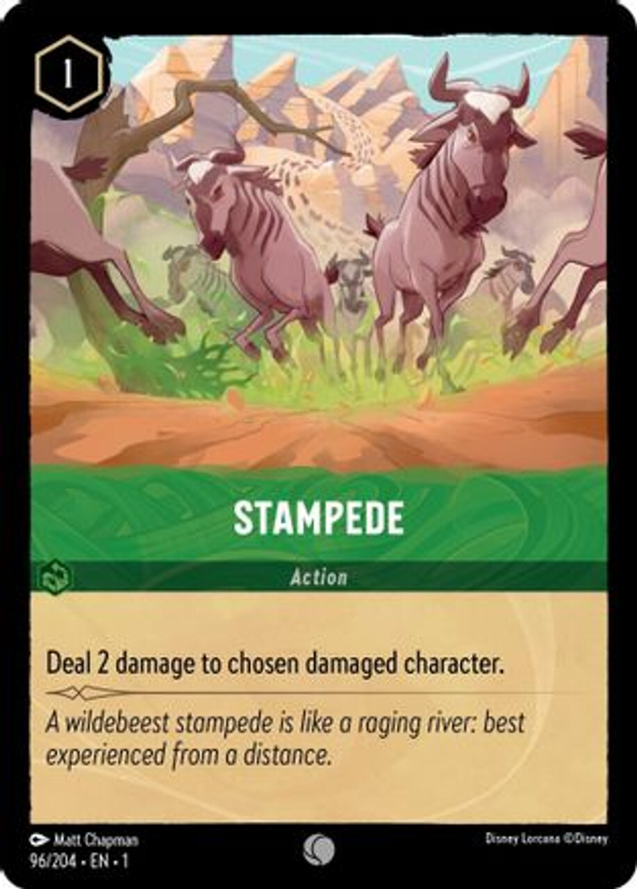 

Карточная игра Stampede (96/204) - The First Chapter