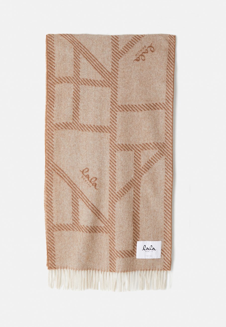 

Шарф lala Berlin SCARF SVEA MIX BROWN/BEIGE, Brown/Beige/Brown