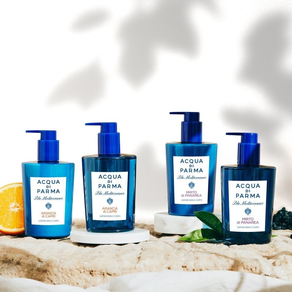 Лосьон для тела blu mediterraneo arancia di capri Acqua Di Parma, объем 300 мл — фото 4