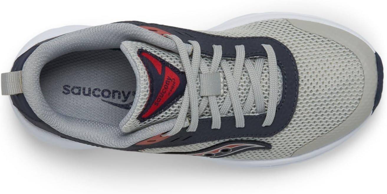 Детские кроссовки Saucony Unisex-Child Axon Kdz, красный/синий/серый — фото 2