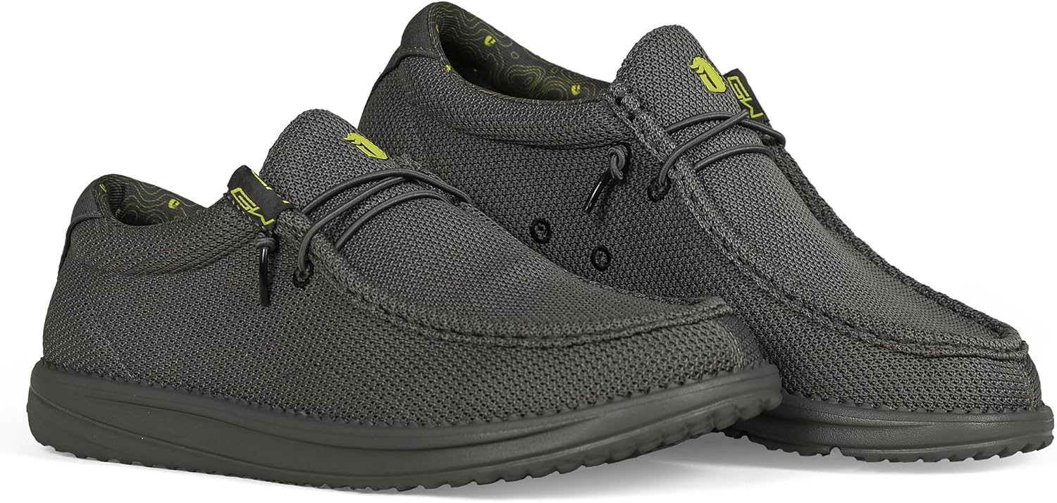 

Мужские ботинки Gator Waders для кемпинга - дышащие лоферы без шнуровки - эластичные шнурки - сверхлегкая амортизация на весь день - удобная посадка, Topo