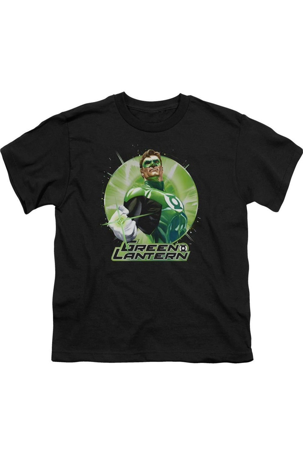 

Футболка с принтом "Лига справедливости Америки" зеленая детская Gildan