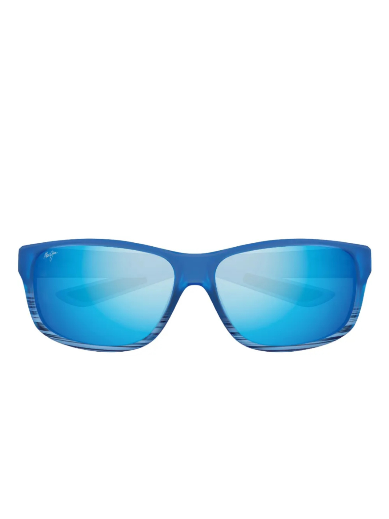 

Солнцезащитные очки Maui Jim Kaiwi Channel с зеркальными линзами, синий