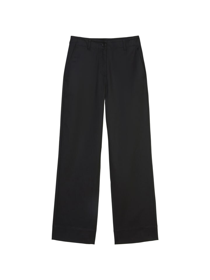 

Тканевые брюки Marc O'Polo Hose Model Lande wide long, цвет deep night blue