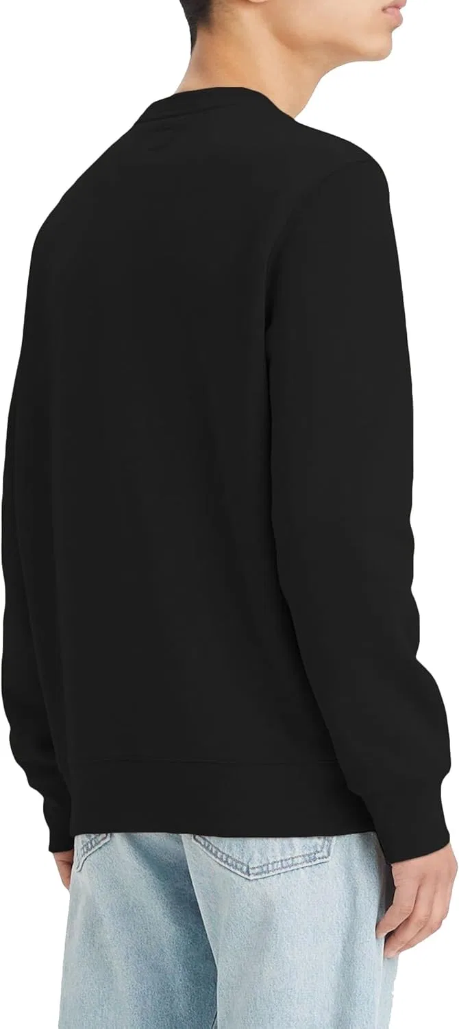Толстовка Levi's Crew Fleece мужская черная — фото 2
