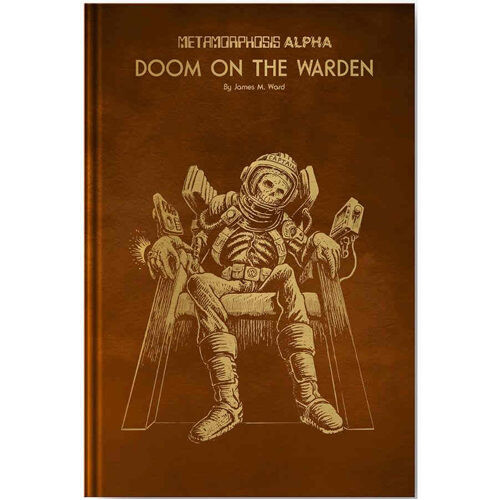 

Книга Metamorphosis Alpha – Doom On The Warden Gold Foil Edition Goodman Games