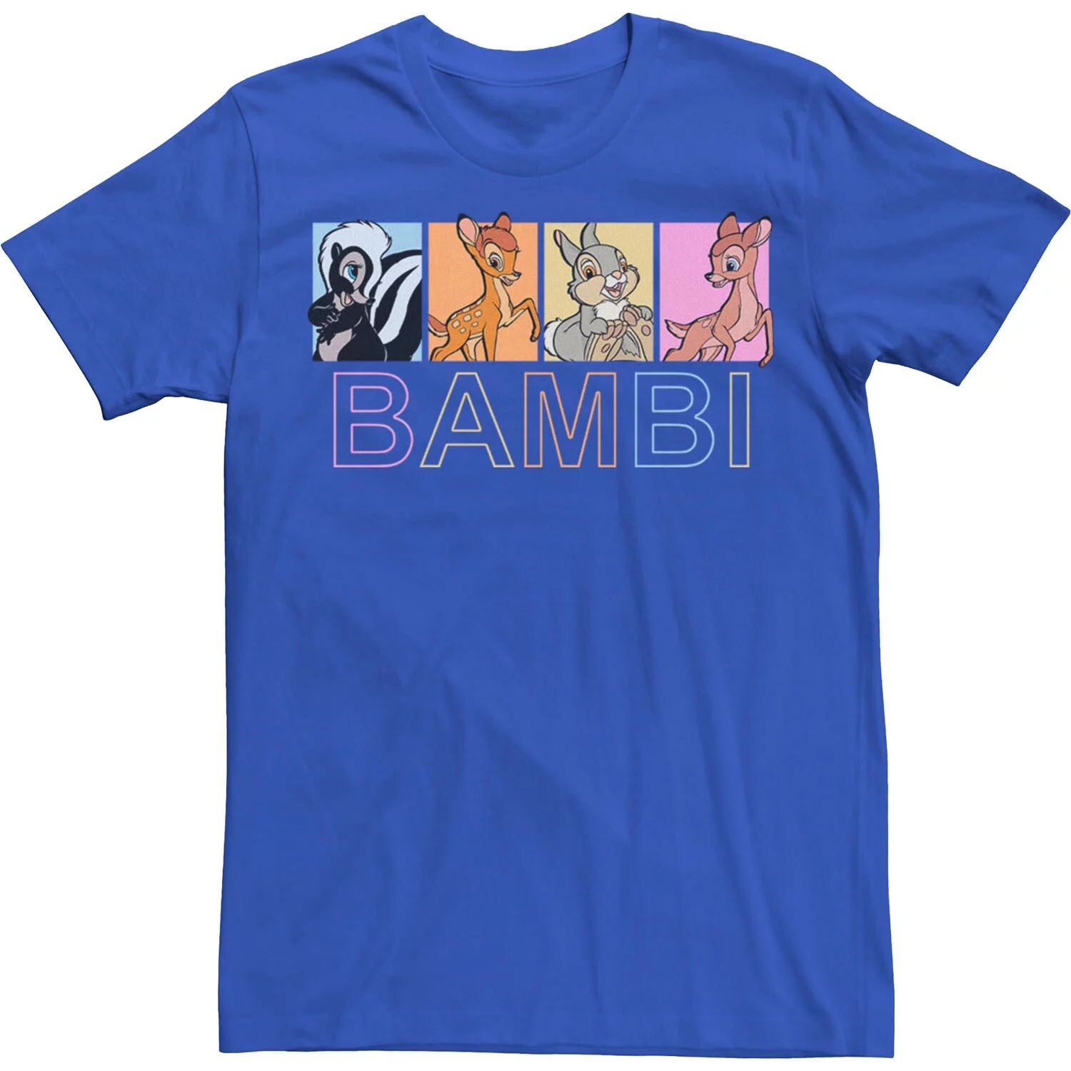 

Мужская футболка Disney Bambi Group Shot Box Up Licensed Character