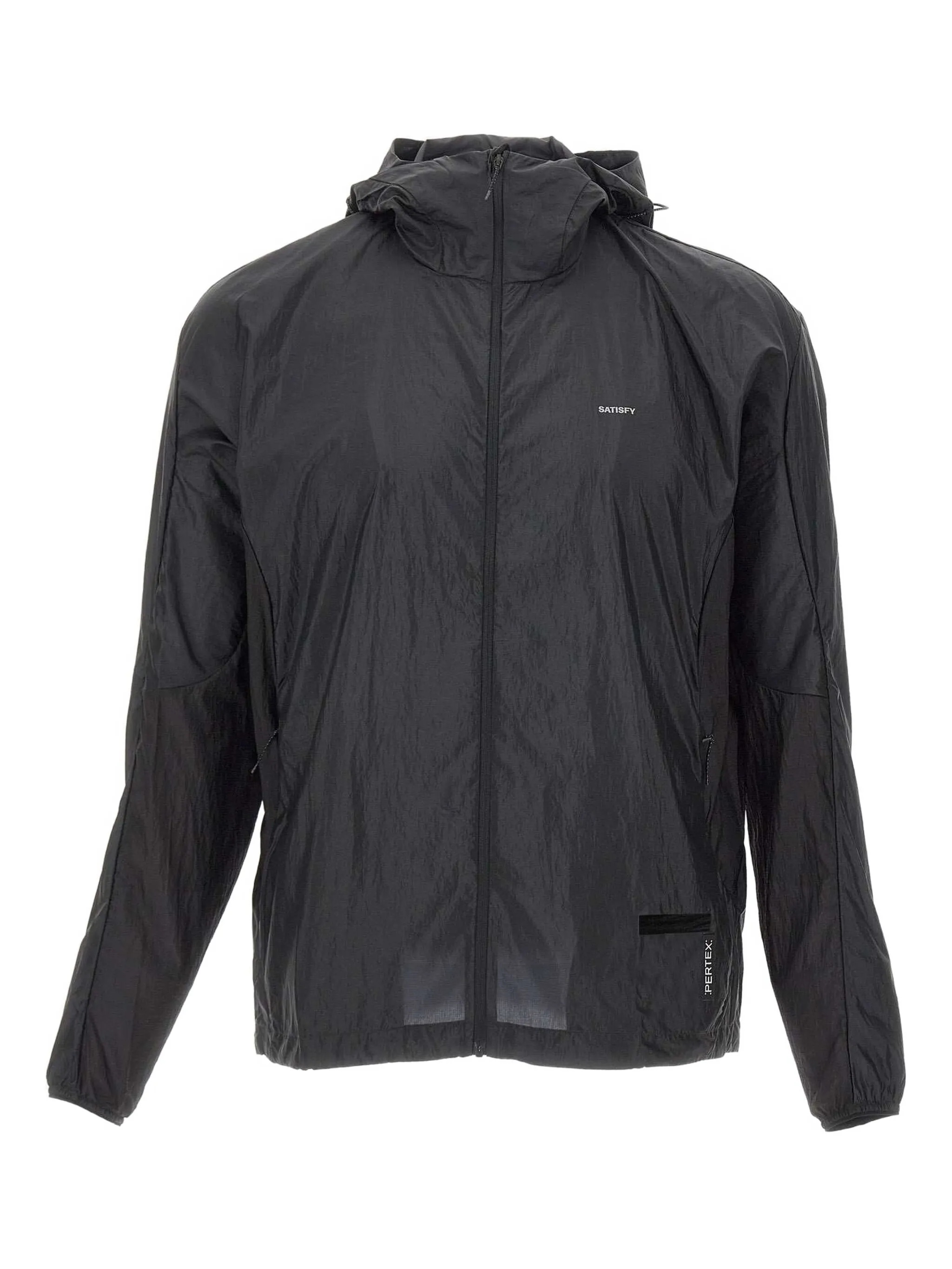 

Ветровка Pertex Diamond Fuse Windbreaker с логотипом Satisfy, черный