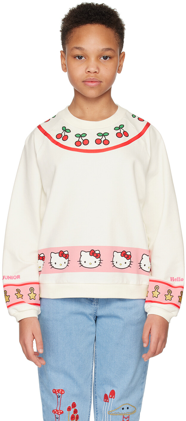 

Детская толстовка с принтом Off-White GCDS Kids