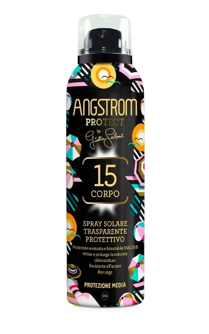 

Angstrom Spray Trasp Spf 15 150 мл Limited Edit 24 облегчает процесс загара Angstrom Protect