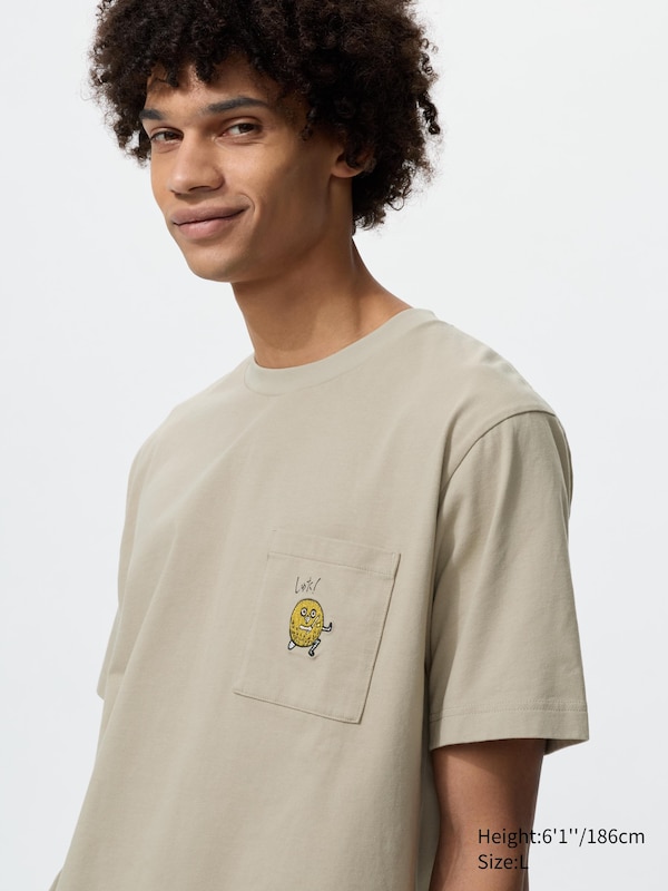 

Футболка UT Manga 100th Uniqlo, 31 beige