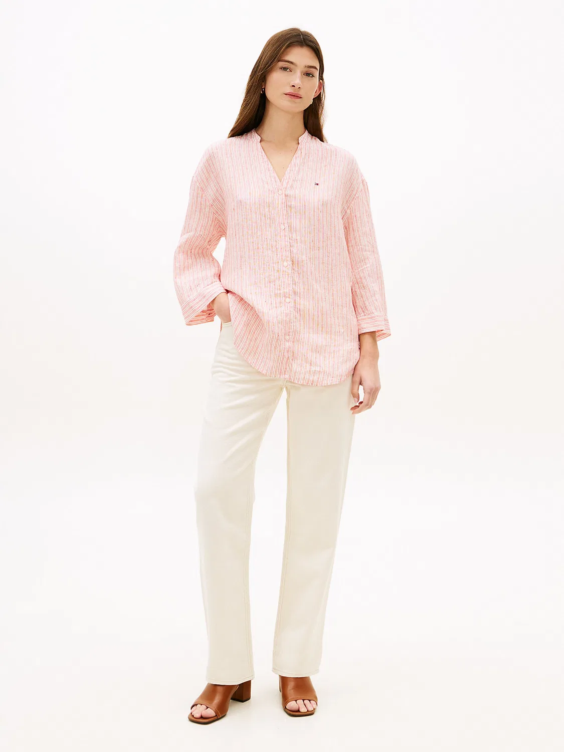 Блузка Tommy Hilfiger, Pink — фото 4
