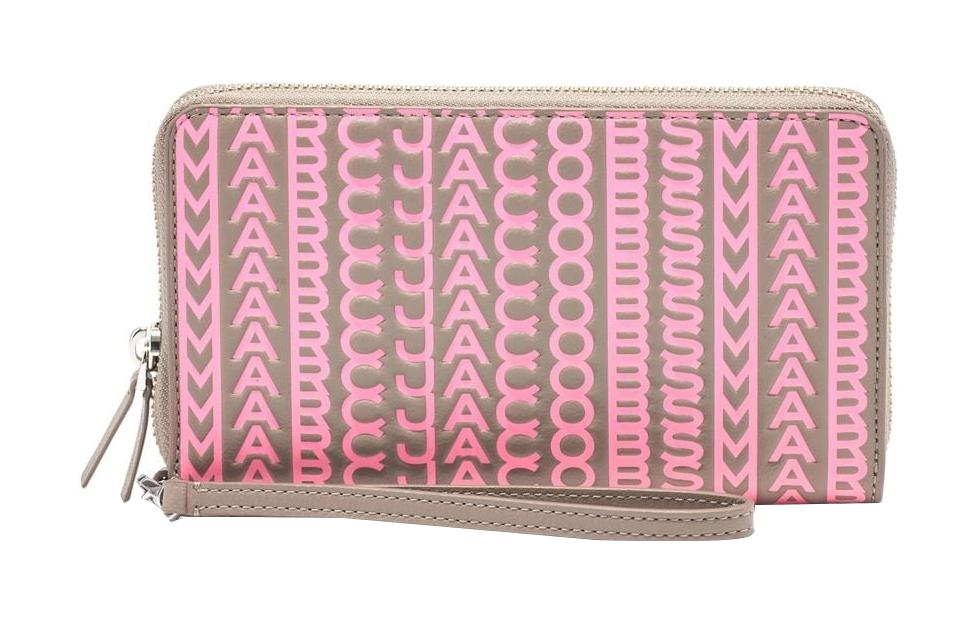

Кошелёк Monogram Lambskin Women's Taupe & Pink MARC JACOBS