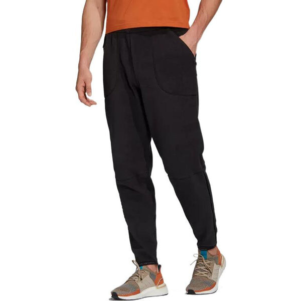 Спортивные штаны Men's adidas Zne Pnt P Fl Solid Color Big Pocket Training Casual Sports Pants/Trousers/Joggers Black, мультиколор — фото 3