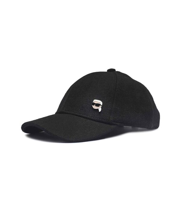 

Бейсболка шерстяная k/ikonik 2.0 Karl Lagerfeld, черный