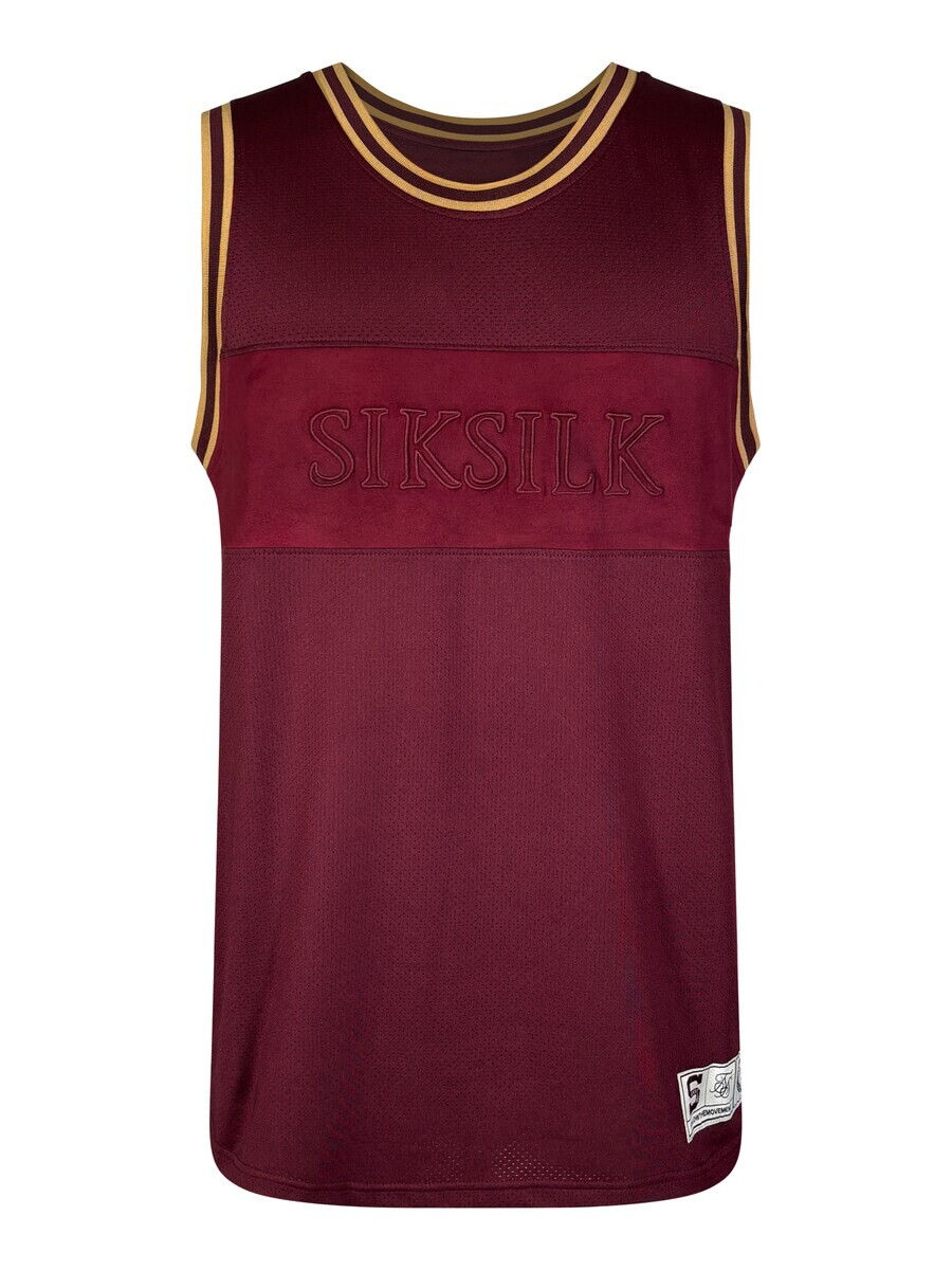 

Майка SikSilk Shirt, бордовый